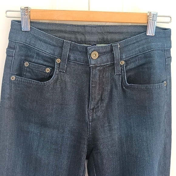 Carmar dark wash flare denim jeans size 25 in really good used condition - Picture 5 of 12